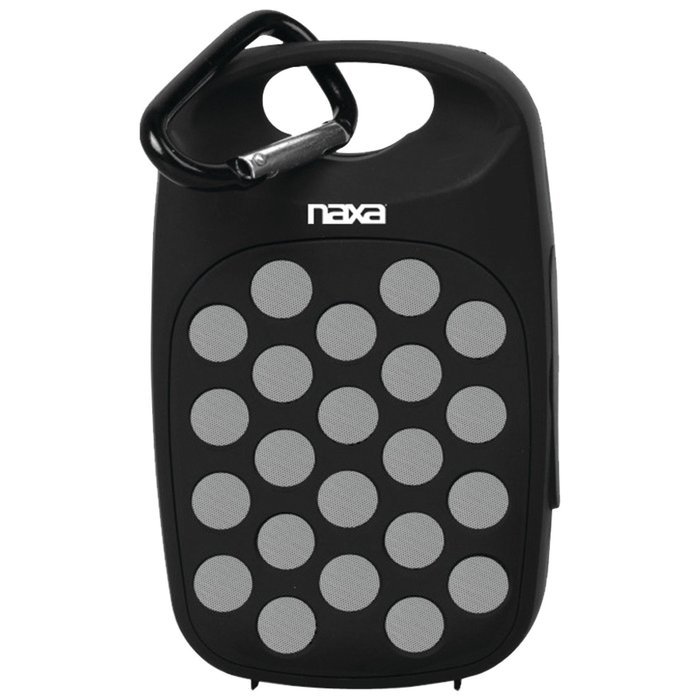NAXA Electronics NAS-3047 BLACK Wireless Sports Speaker with Bluetooth (Black)
