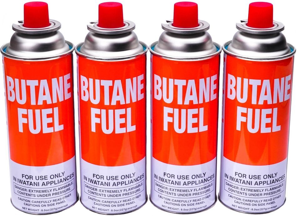 Iwatani Butane Canister 8 Oz (4)