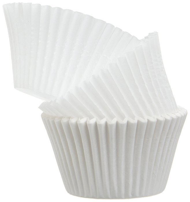 Regency Wraps Baking Cups for Cupcakes and Muffins, 32-Count, Standard, Festive Silver Foil N4