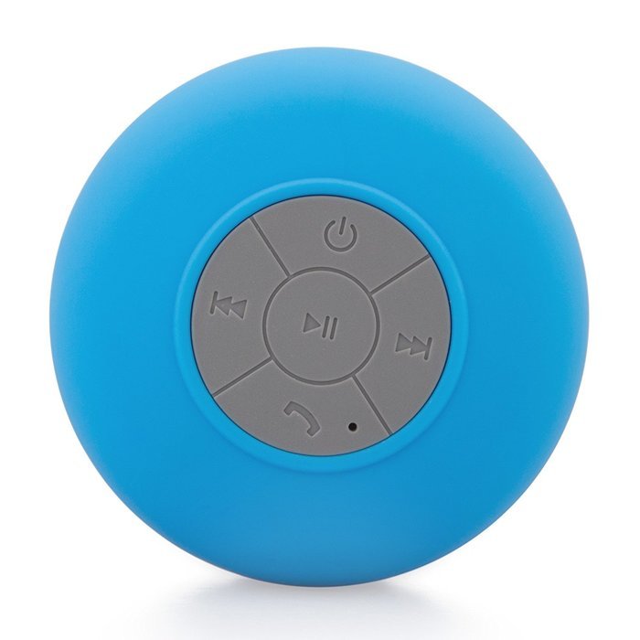 SoundPlus Portable Waterproof Bluetooth 3.0 Speaker with Built-In Mic & Powerful for Shower, Pool, Boat, Beach... N6