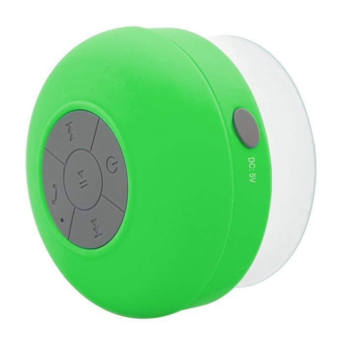 SoundPlus Portable Waterproof Bluetooth 3.0 Speaker with Built-In Mic & Powerful for Shower, Pool, Boat, Beach... N10