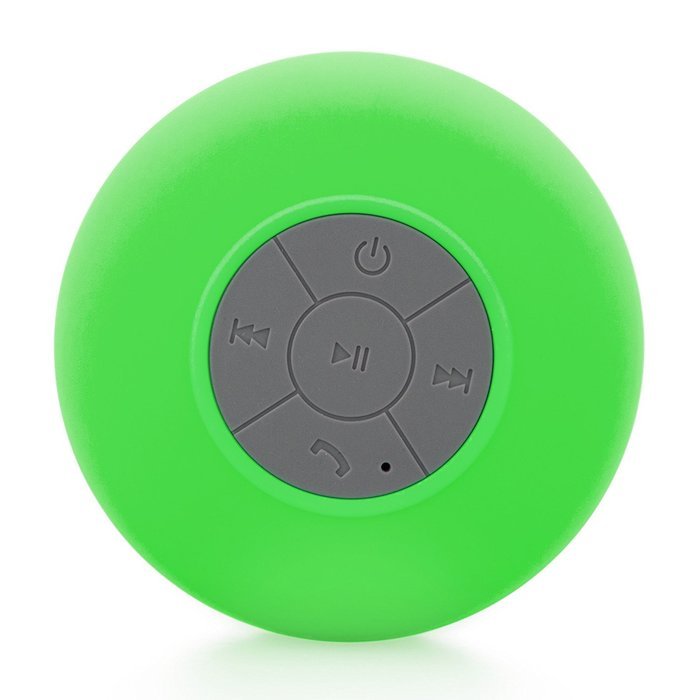 SoundPlus Portable Waterproof Bluetooth 3.0 Speaker with Built-In Mic & Powerful for Shower, Pool, Boat, Beach... N11