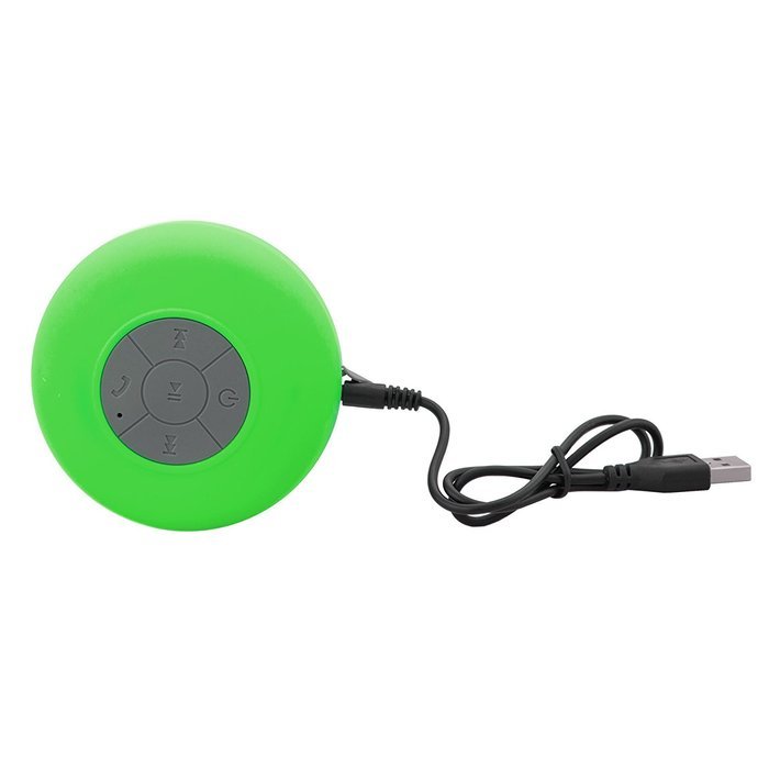 SoundPlus Portable Waterproof Bluetooth 3.0 Speaker with Built-In Mic & Powerful for Shower, Pool, Boat, Beach... N13