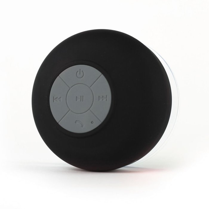 SoundPlus Portable Waterproof Bluetooth 3.0 Speaker with Built-In Mic & Powerful for Shower, Pool, Boat, Beach... N15