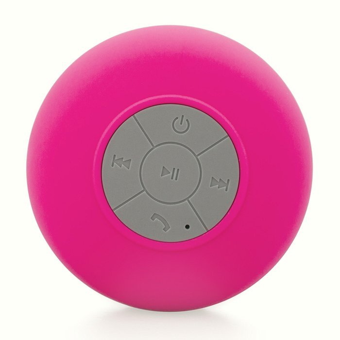 SoundPlus Portable Waterproof Bluetooth 3.0 Speaker with Built-In Mic & Powerful for Shower, Pool, Boat, Beach... N18