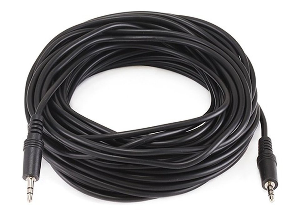 iMBAPrice&reg; 25 Feet Professional Quality Nickel Plated 3.5 mm Male/Female Stereo Audio Extension Cable N6