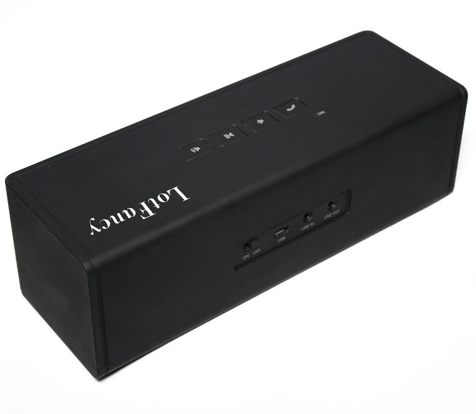 LotFancy Portable Rechargeable Mini Hi-Fi Bluetooth Speaker for iPhone, Android Phone, Laptop, Tablet, iPod, Etc... N7