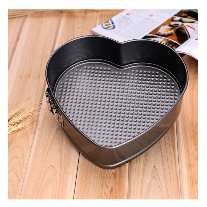Aksautoparts 3 Shape Non-Stick Deep Mini Round Cake Tin Mould With Loose Base Live - End Cake Mold (B) N9