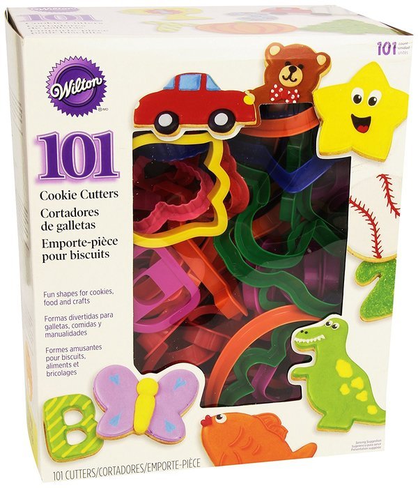 Wilton 2304-1104 101 Piece Cookie Cutter Set