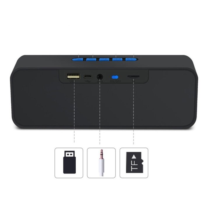 Mini Outdoor Speaker, VICTHY Wireless Bluetooth Stereo Speaker for Computers & Smartphones, Bluetooth 3.0 Technology... N3
