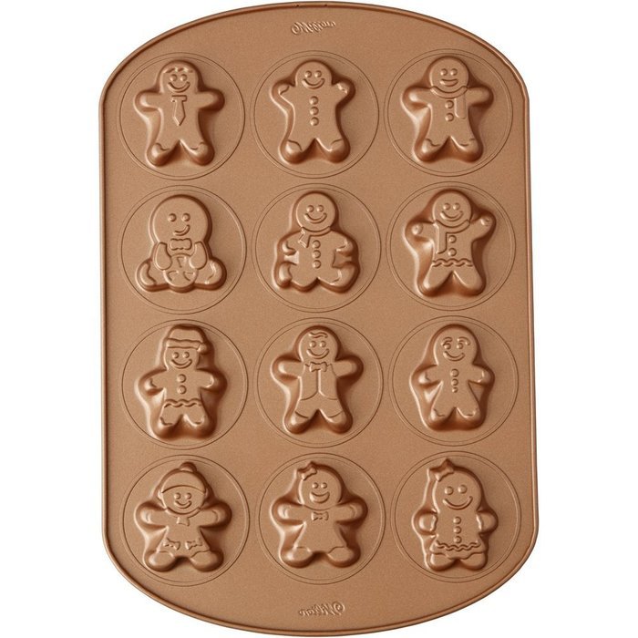 Wilton Gingerbread Boy Cookie Pan N3