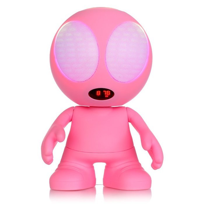 Freye Cute Alien Shape Portable Bluetooth Speaker with Stereo and Clear Bass, Support Line-in, USB, TF Card Input...