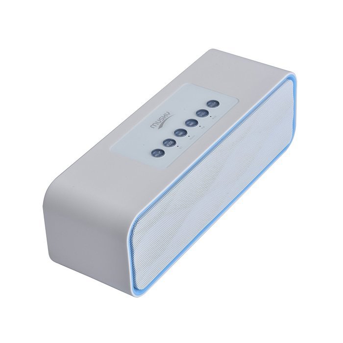 Freye Cute Alien Shape Portable Bluetooth Speaker with Stereo and Clear Bass, Support Line-in, USB, TF Card Input... N19