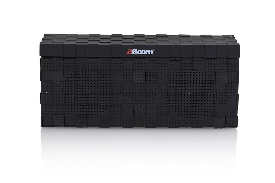 2BOOM Sound Jam Bluetooth Wireless Rugged Rechargeable Outdoor Compact Portable Speaker Black