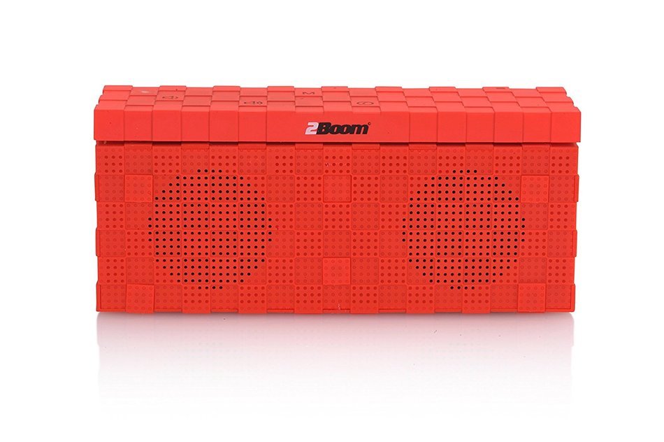 2BOOM Sound Jam Bluetooth Wireless Rugged Rechargeable Outdoor Compact Portable Speaker Black N6