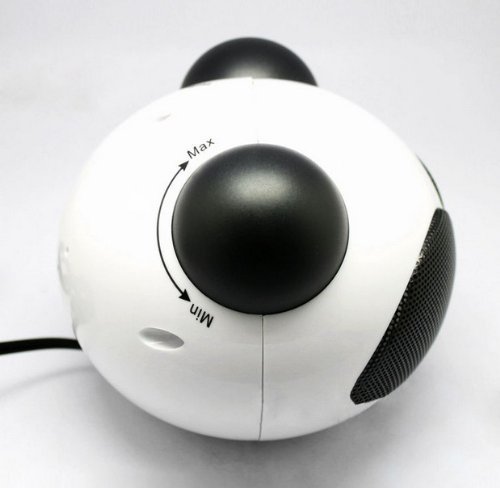 SHINA Cute Panda Shape Stereo Speaker for MP3 Player iPod Touch Nano iPhone iPad N3
