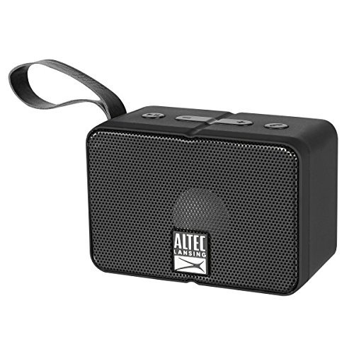 Altec-Lansing iMW120-BLK Solo Motion Portable Bluetooth Speaker, Black N3