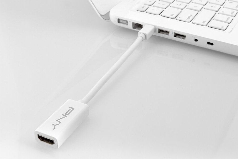 PNY Thunderbolt Mini DisplayPort to HDMI Adapter (A-DM-HD-W01) N3