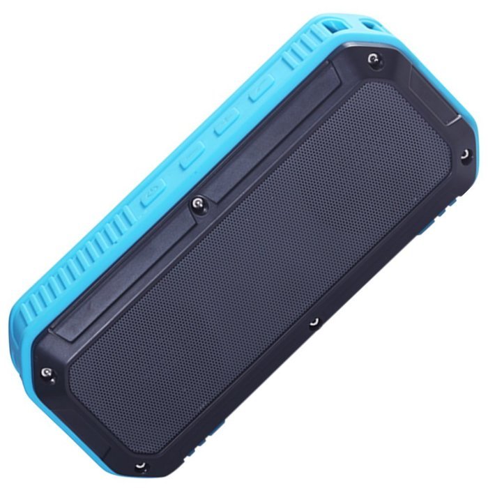 Soundmy Rugged,waterproof and Shockproof Wireless Bluetooth Speaker for Indoor/outdoor,hi-def Bass 2x3w (Light...