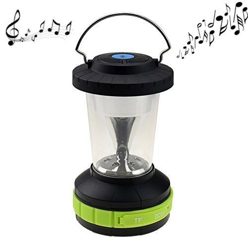 EchoAcc&reg; Wireless Bluetooth Lantern Speaker + LED Lantern Flashlight for Travelling & Camping Compatible for iPhone...