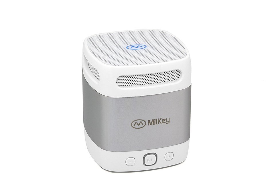 MiiBox Mini Blue Bluetooth ,NFC Speaker with Microphone,Built-in music player & HD Audio N13