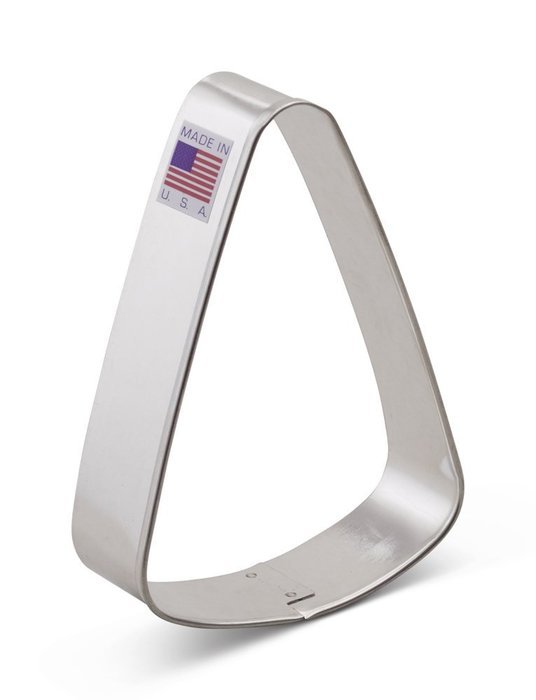 Ann Clark Candy Corn Cookie Cutter - 4 Inches - Tin Plated Steel