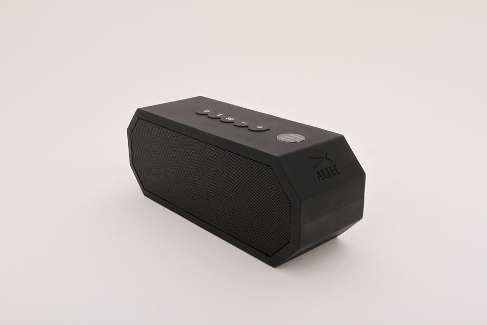 Altec Lansing The Jacket Bluetooth Speaker, Black (iMW455) N8
