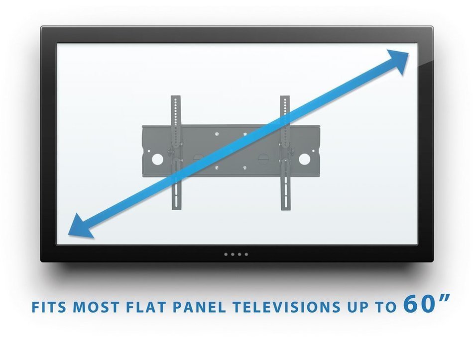 Mount-It MI-310B Heavy-Duty Full Motion Articulating TV Wall Mount for 32 to 60-Inch TVs, VESA Standard up to... N3