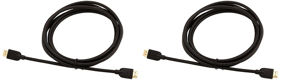 AmazonBasics High-Speed HDMI Cable - 6 Feet (Latest Standard) N35