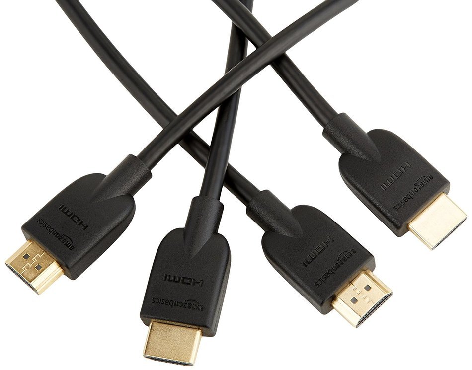 AmazonBasics High-Speed HDMI Cable - 6 Feet (Latest Standard) N36