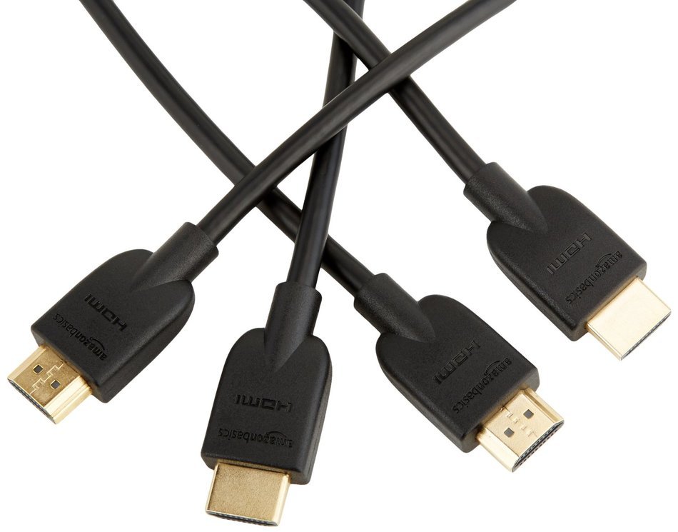 AmazonBasics High-Speed HDMI Cable - 6 Feet (Latest Standard) N46