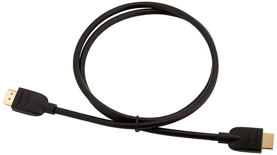 AmazonBasics High-Speed HDMI Cable - 6 Feet (Latest Standard) N55