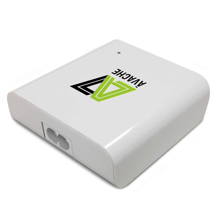 Portable Multi Port USB Charger - Superfast Intelligent 5-port 40w Charger for Charging Multiple Iphone, Ipad,... N6