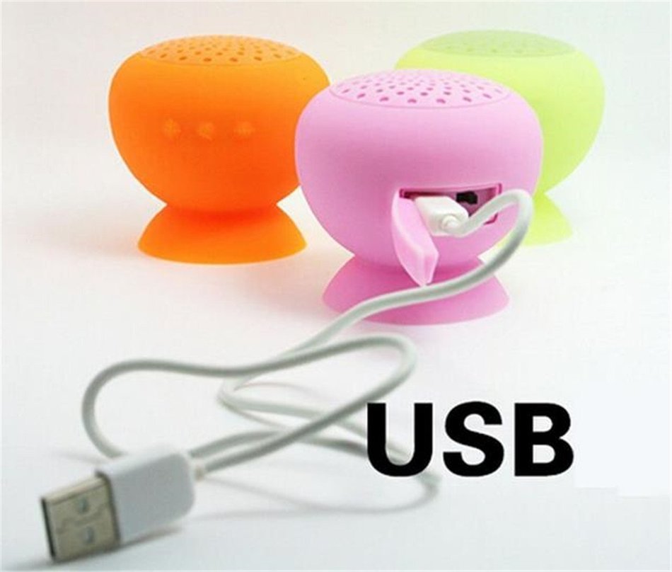 WHC-TECH New Mini Mushroom Wireless Great Sound,Water Resistant Bluetooth Speakers with Mic for iphone/ipad /Laptop... N5