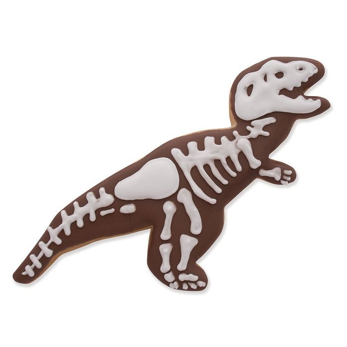 Dinosaur Cookie Cutter Set - 3 Piece - T-Rex, Triceratops, and Stegosaurus &ndash; Ann Clark &ndash; US Tin Plated Steel N2