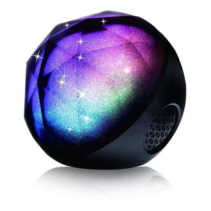 Bluetooth Speakers,Womail Wireless Bluetooth LED Color Lights Speaker Black