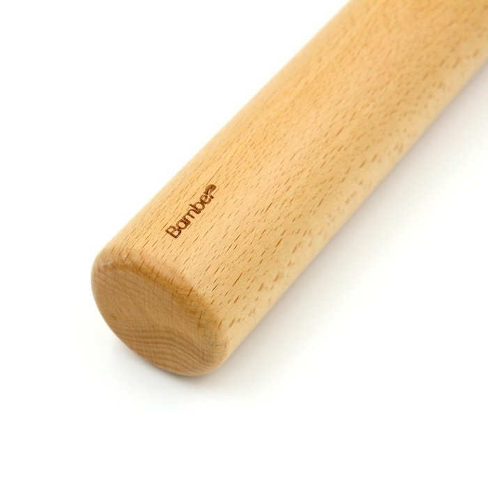 Bamber Wood French Rolling Pins for Baking, Dough Roller, Non-stick, Easy to Handle, Eco-friendly and Safe, Sleek... N22