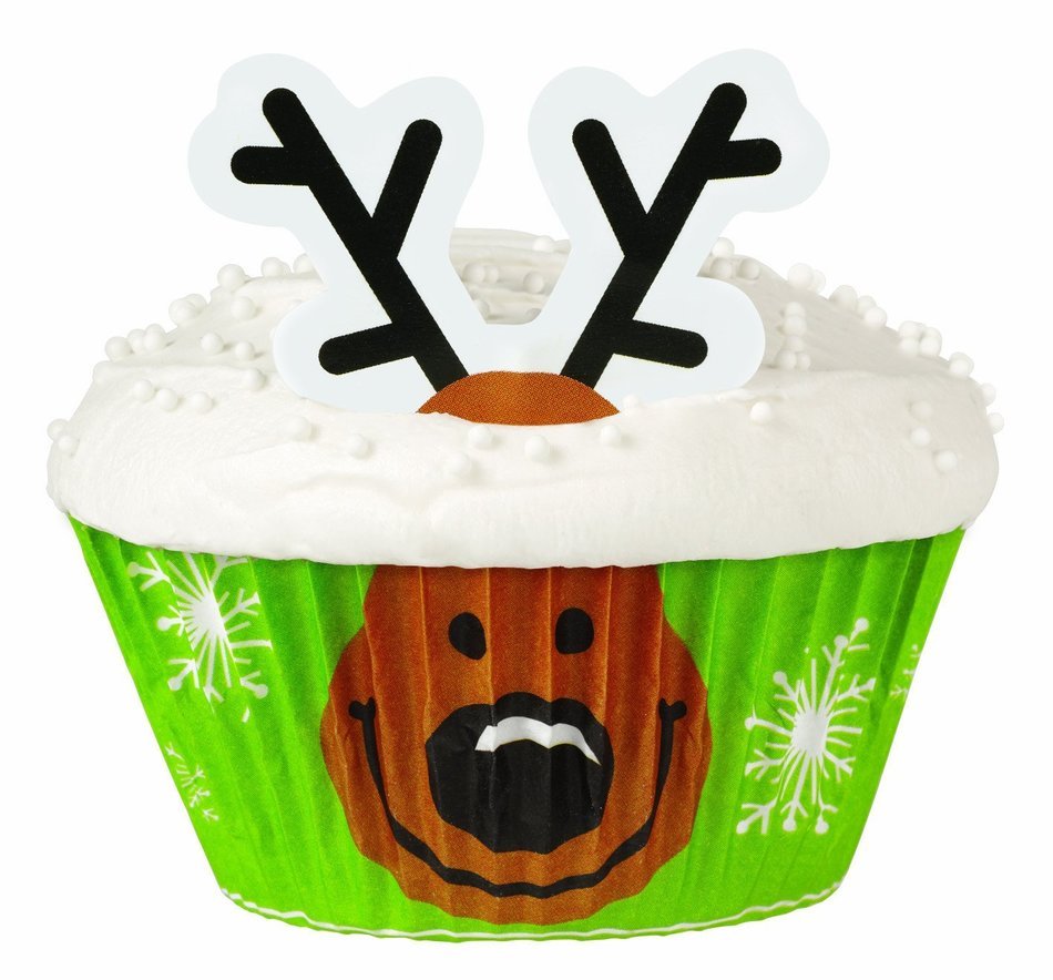 Wilton 415-1940 Cupcake Kit, Reindeer