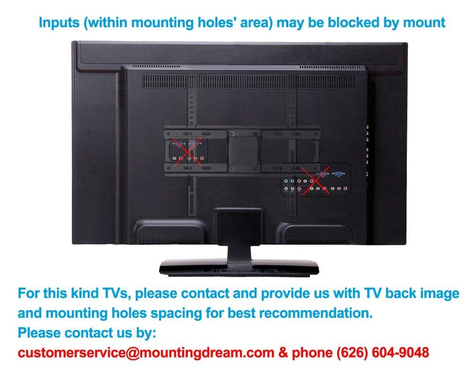 Mounting Dream MD2377-KT TV Wall Mount Bracket Kit with Surge Protector, 2 HDMI Cables, Magnetic Bubble Level... N6