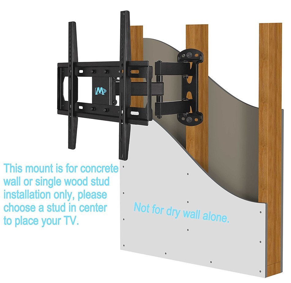 Mounting Dream MD2377-KT TV Wall Mount Bracket Kit with Surge Protector, 2 HDMI Cables, Magnetic Bubble Level... N7