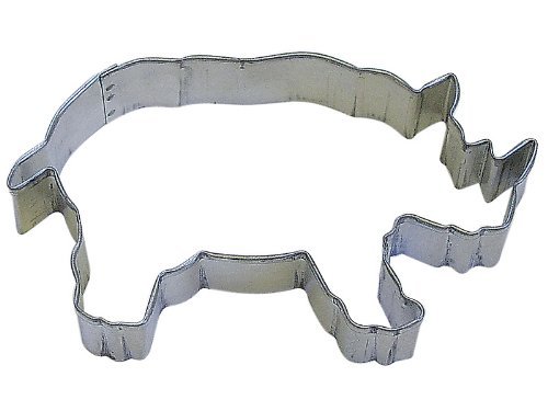 R&M Rhino 4.75" Cookie Cutter in Durable, Economical, Tinplated Steel