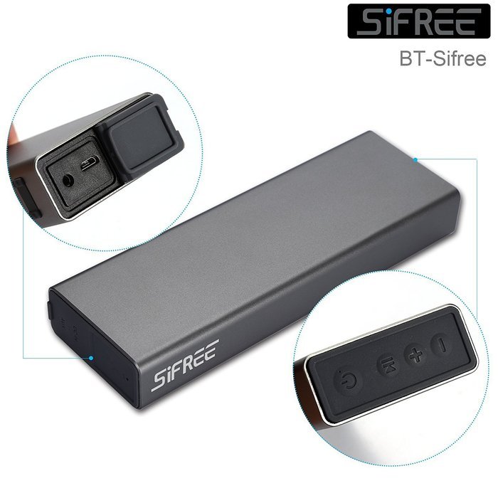 Portable Bluetooth Speaker, SiFREE Bluetooth 4.1 Wireless Rechargeable Speaker 1,500mah, Dual 3W Speakers Enhance... N16