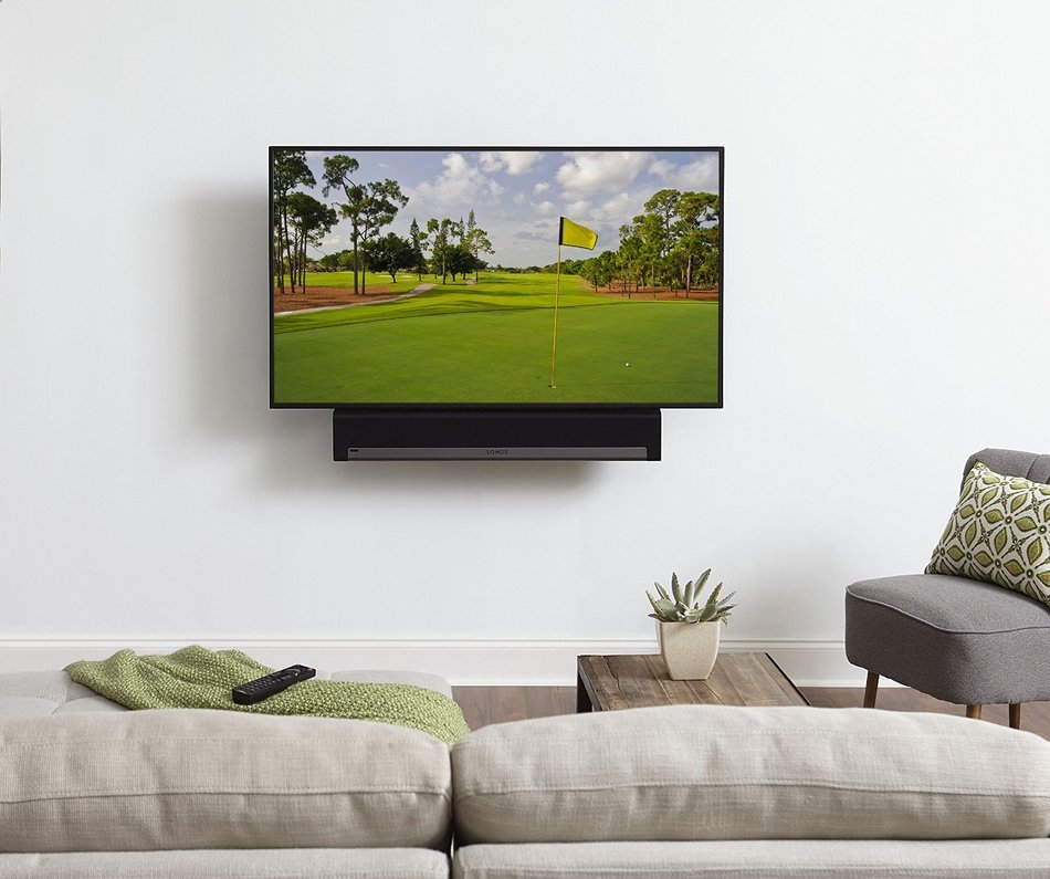 Sanus Full-Motion TV Wall Mount for 37" to 80" TVs Extends 18" & Fits Studs Up to 24" - Bracket fits most LED,... N7