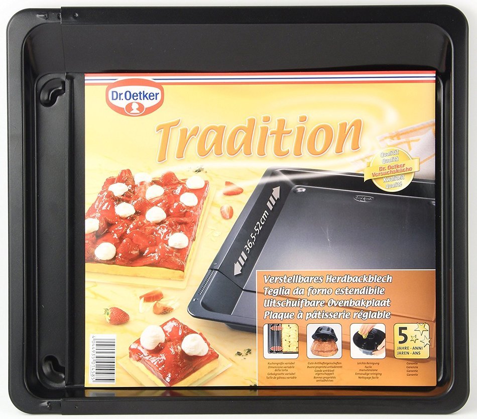 Dr. Oetker 1458 Tradition Adjustable Cookie Sheet, 10 by 14-Inch N3