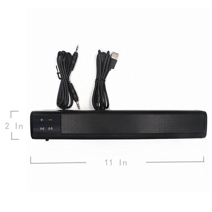Sanwo 10W 3 Audio Modes Wireless Bluetooth Speakers with Mic, 11-Inch N6