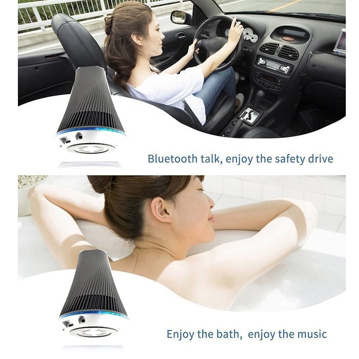 TopePop Portable Wireless Stereo Bluetooth Speaker Handsfree Call with Microphone TF Card Slot for Smartphones... N4