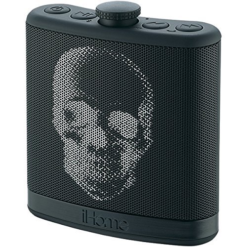 SDI SoundFlask iBT12 Speaker System - Portable - Battery Rechargeable - Wireless Speaker(s) - Black Skull / IBT12KBC /