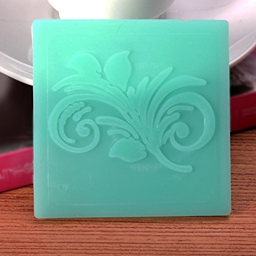 Silicone Lace Mold Fondant Gum Paste Tulip Shape Cake Mould