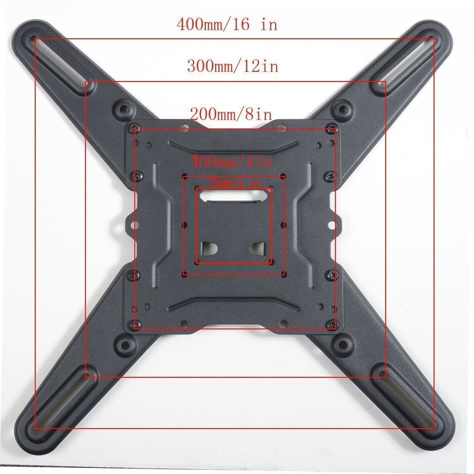 VideoSecu ML531BE TV Wall Mount for most 22"55" LED LCD Plasma Flat