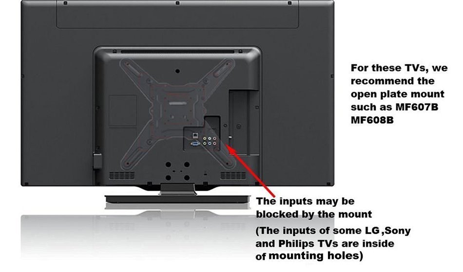 VideoSecu ML531BE TV Wall Mount for most 22"-55" LED LCD Plasma Flat Screen Monitor up to 88 lb VESA 400x400 with... N8